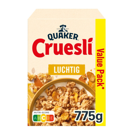 Quaker Cruesli Luchtig 775g
