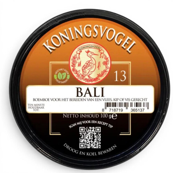 Koningsvogel Boemboe Bali Nr. 13 100g