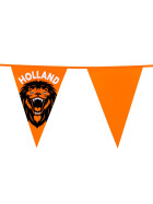 Wimpelkette Löwe Oranje 6 Meter mit 15 Wimpeln