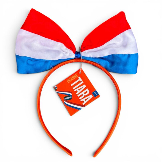 Oranje Tiara with big bow