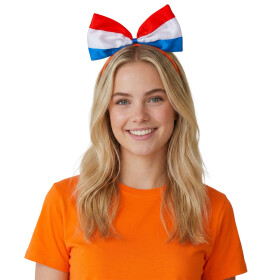 Oranje Tiara with big bow