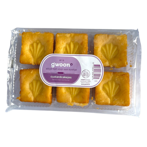 Gwoon Roomboter Custerdcakjes 240g (BBD 22.06.2026)