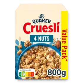 Quaker Cruesli 4 Nuts 800g