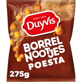Duyvis Borrelnut Peanut Hot Sweet Poesta 275g