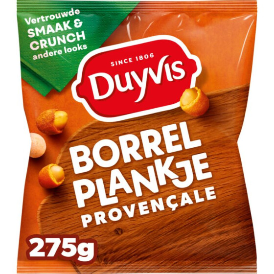Duyvis Borrelnuts Peanut Provencale 275g